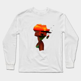 Rasta Chick Long Sleeve T-Shirt